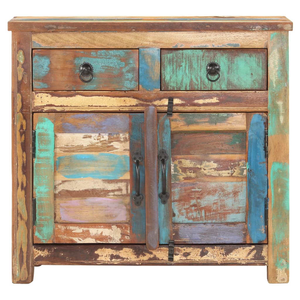 Dressoir 70x35x65 cm massief gerecycled hout is nu te koop bij PeponiXL, paradijselijk wonen!