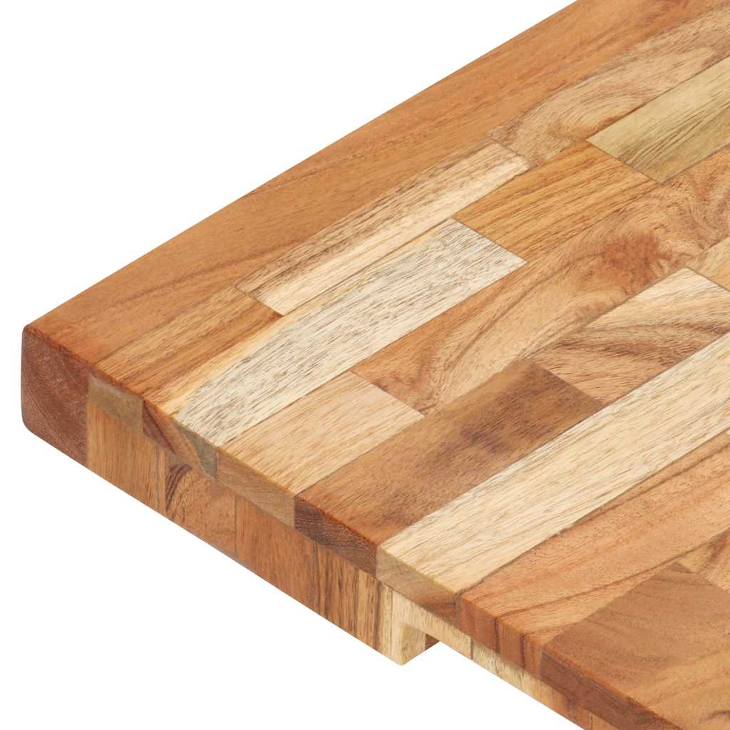 Hakblok 40x30x4 cm massief acaciahout is nu te koop bij PeponiXL, paradijselijk wonen!
