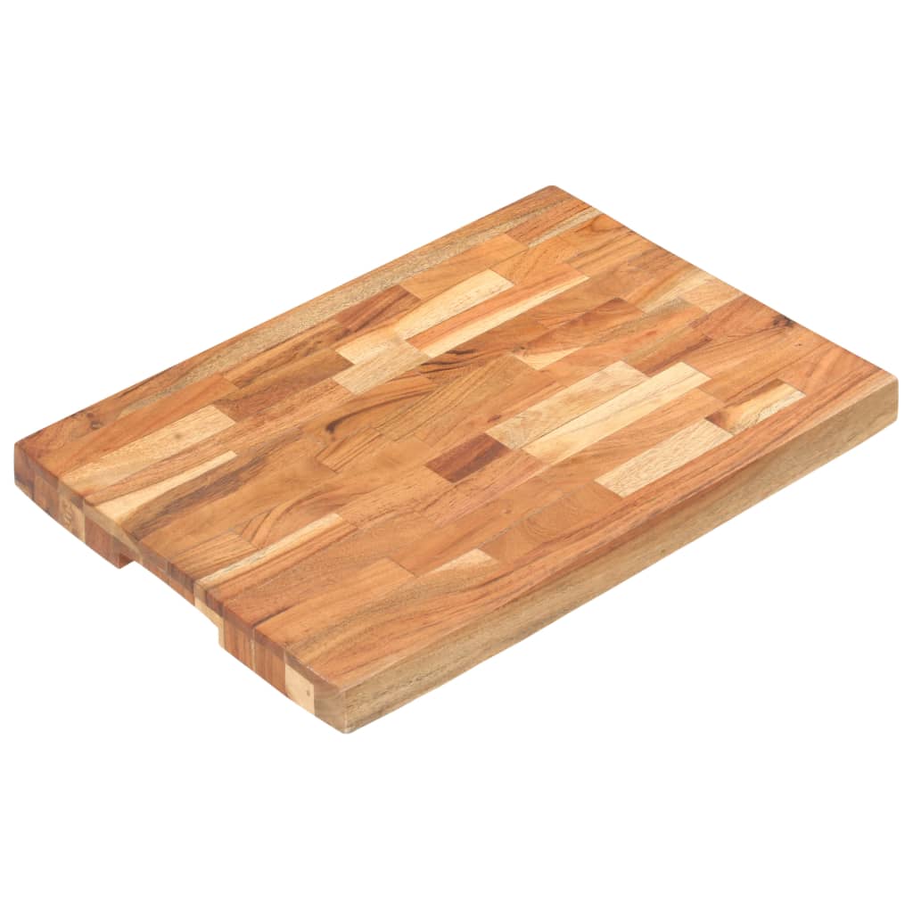 Hakblok 50x35x4 cm massief acaciahout is nu te koop bij PeponiXL, paradijselijk wonen!