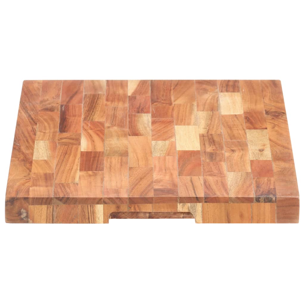Hakblok 50x35x4 cm massief acaciahout is nu te koop bij PeponiXL, paradijselijk wonen!