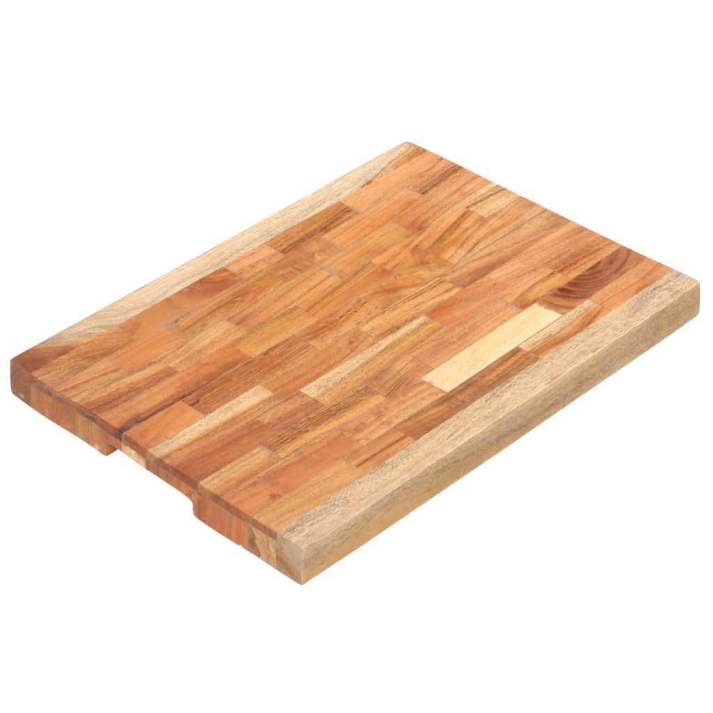 Hakblok 50x35x4 cm massief acaciahout is nu te koop bij PeponiXL, paradijselijk wonen!