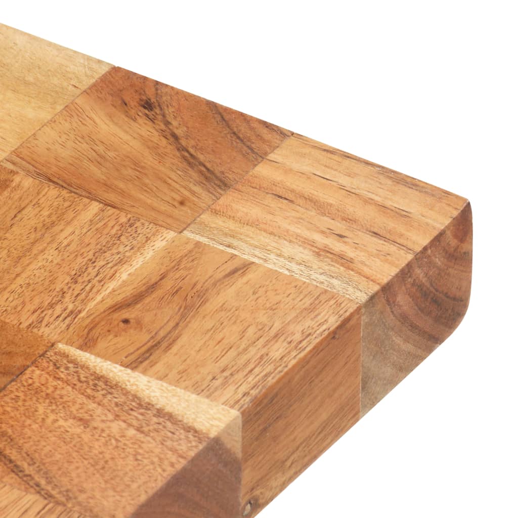 Hakblok 60x40x3,8 cm massief acaciahout is nu te koop bij PeponiXL, paradijselijk wonen!
