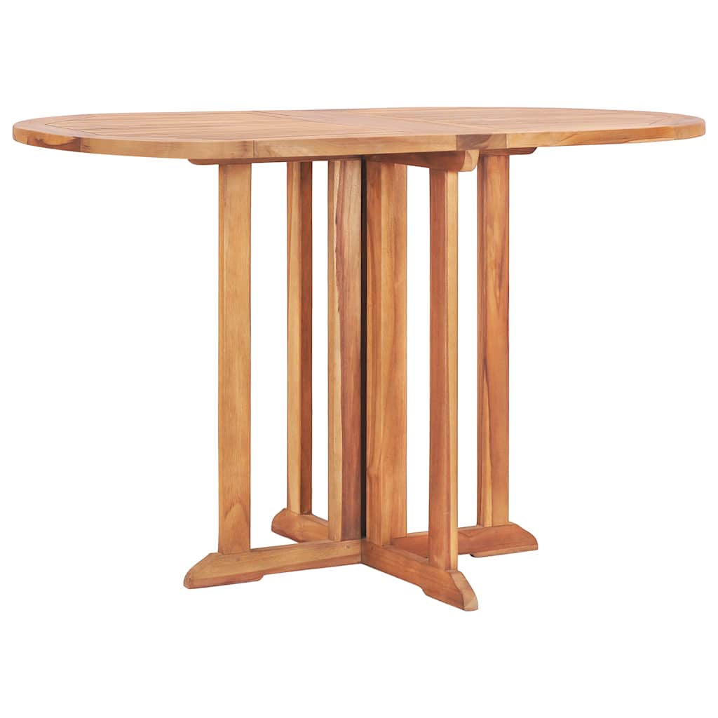 Tuintafel inklapbaar 120x70x75 cm massief teakhout is nu te koop bij PeponiXL, paradijselijk wonen!