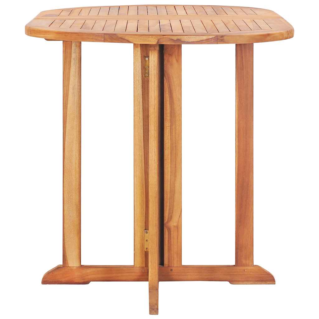 Tuintafel inklapbaar 120x70x75 cm massief teakhout is nu te koop bij PeponiXL, paradijselijk wonen!