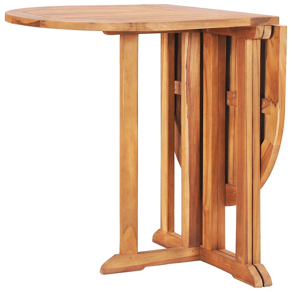 Tuintafel inklapbaar 120x70x75 cm massief teakhout is nu te koop bij PeponiXL, paradijselijk wonen!