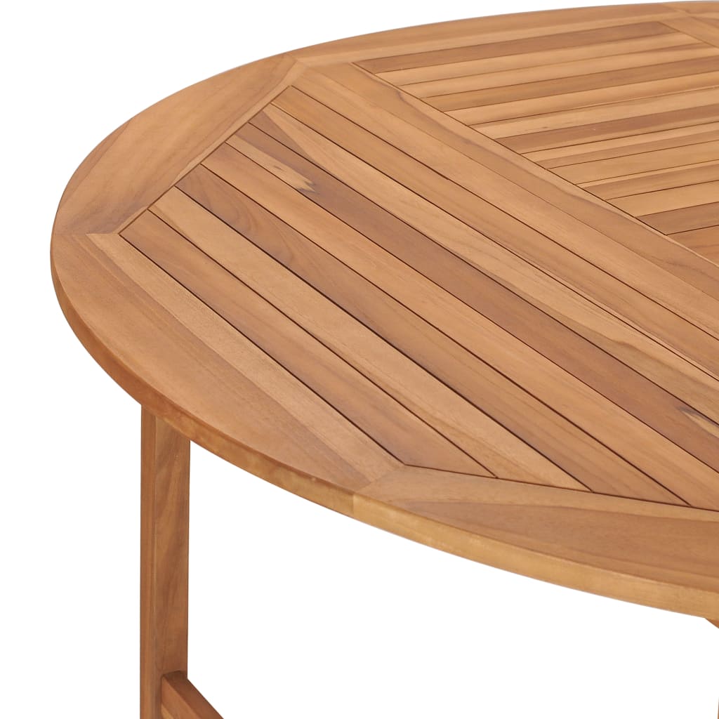 Tuintafel 150x76 cm massief teakhout is nu te koop bij PeponiXL, paradijselijk wonen!