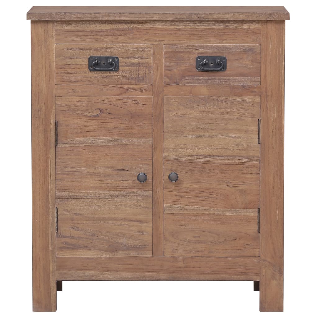 Dressoir 65x30x75 cm massief teakhout is nu te koop bij PeponiXL, paradijselijk wonen!