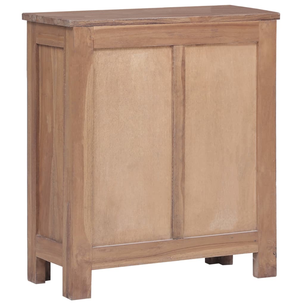 Dressoir 65x30x75 cm massief teakhout is nu te koop bij PeponiXL, paradijselijk wonen!
