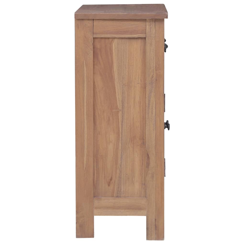 Dressoir 65x30x75 cm massief teakhout is nu te koop bij PeponiXL, paradijselijk wonen!