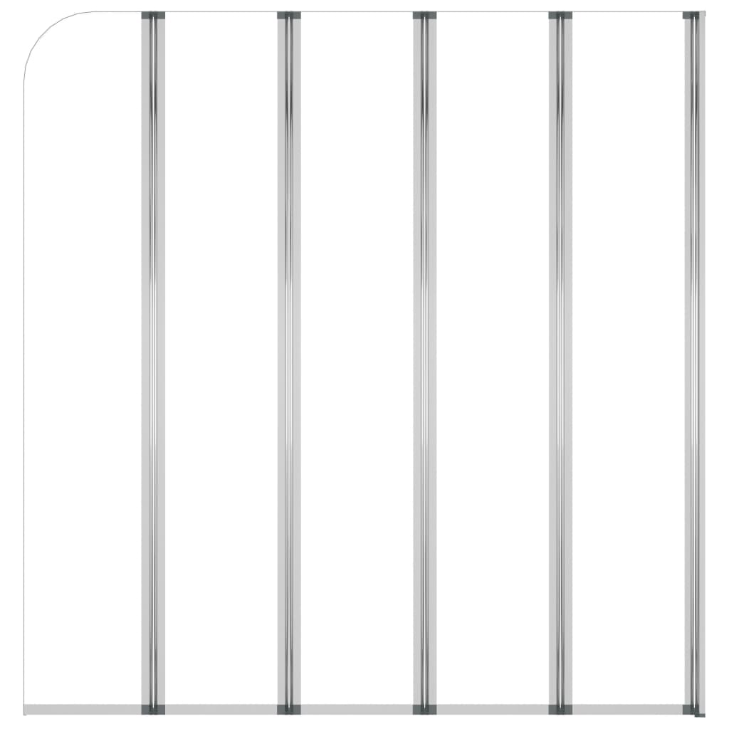Badwand 120x140 cm gehard glas transparant is nu te koop bij PeponiXL, paradijselijk wonen!
