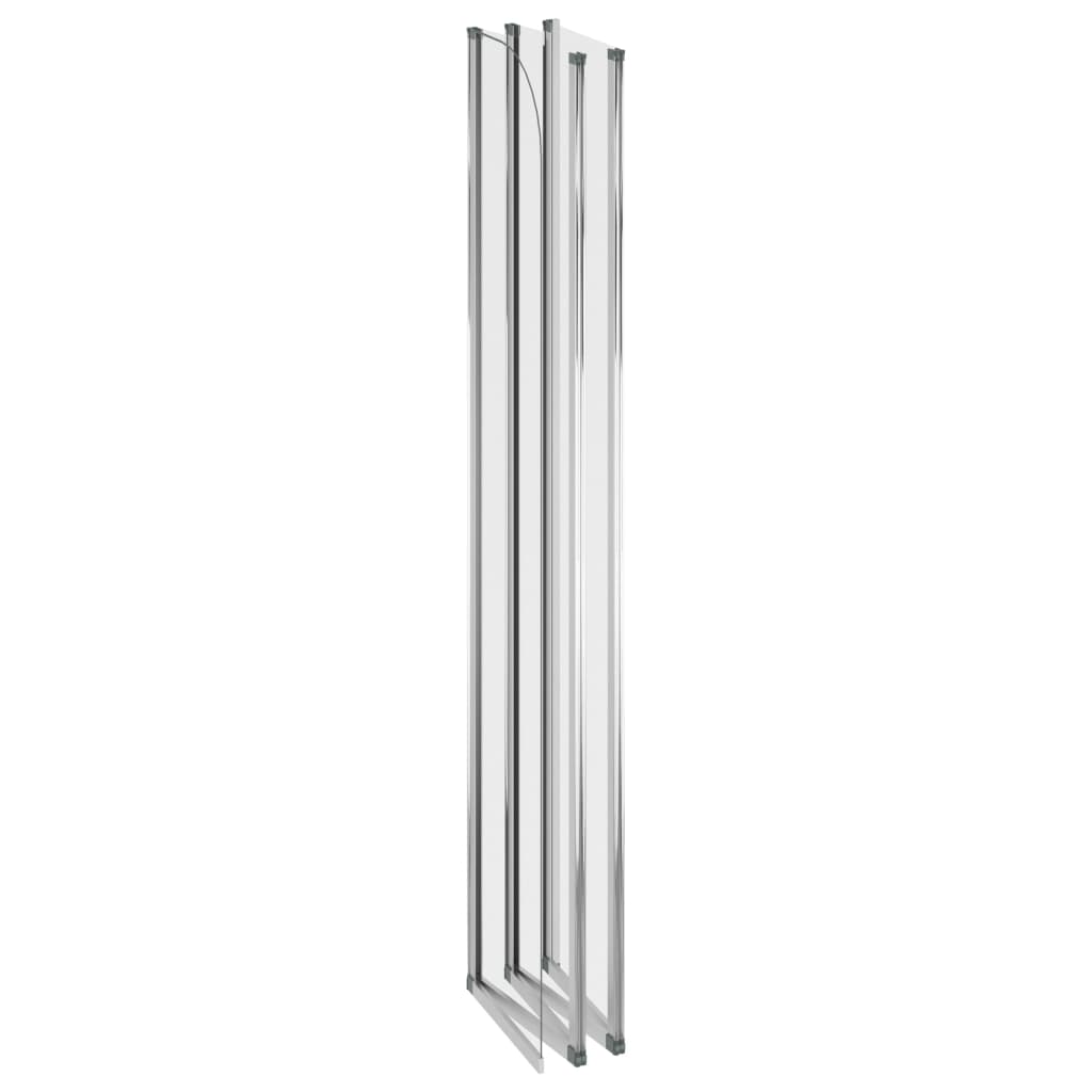 Badwand 120x140 cm gehard glas transparant is nu te koop bij PeponiXL, paradijselijk wonen!