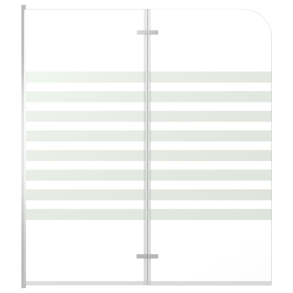Badwand gestreept 120x140 cm gehard glas is nu te koop bij PeponiXL, paradijselijk wonen!