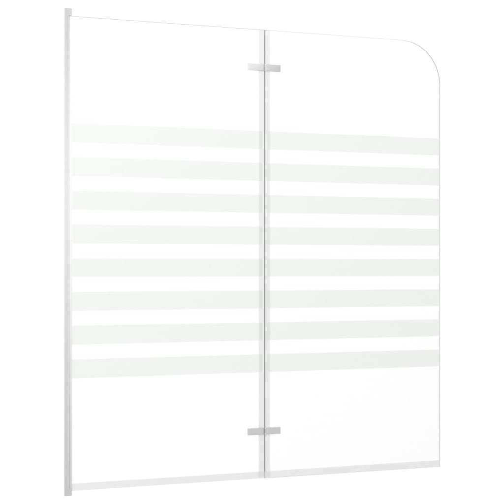 Badwand gestreept 120x140 cm gehard glas is nu te koop bij PeponiXL, paradijselijk wonen!