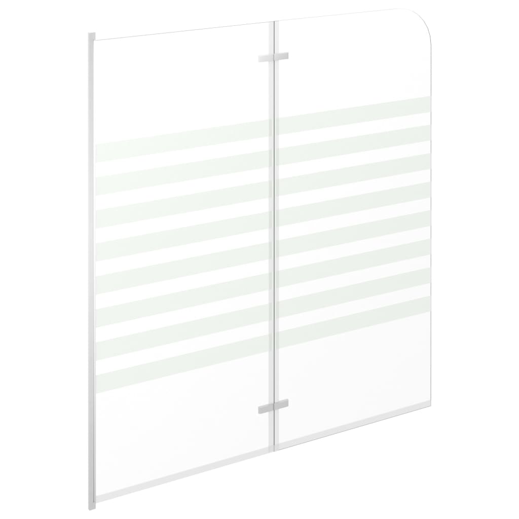 Badwand gestreept 120x140 cm gehard glas is nu te koop bij PeponiXL, paradijselijk wonen!