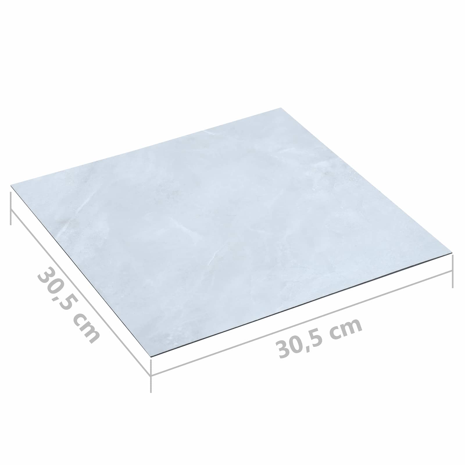 Vloerplanken 55 pcs Wit 5,11 m² PVC is nu te koop bij PeponiXL, paradijselijk wonen!