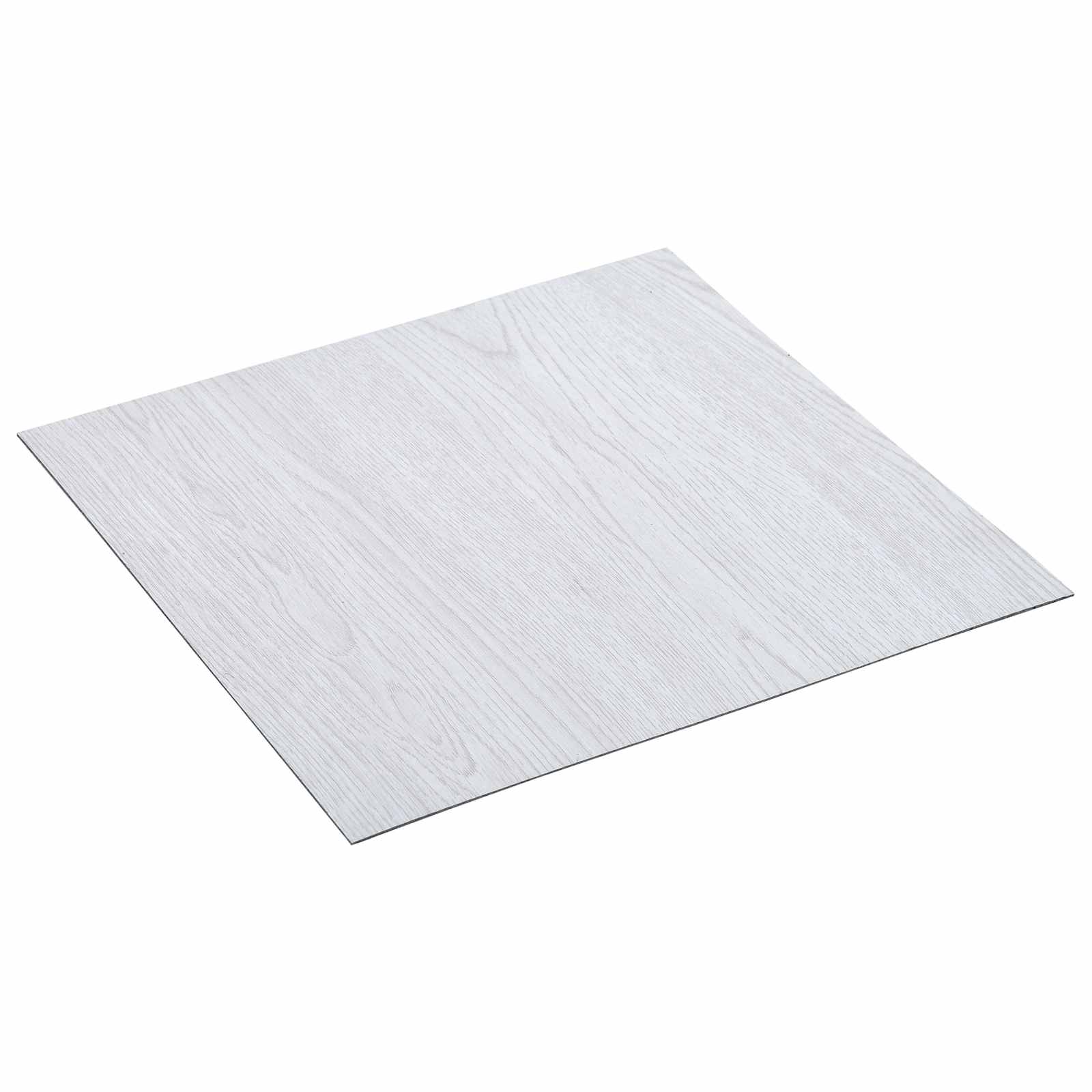 Vloerplanken 5,11 m² 55 pcs PVC Wit Hout is nu te koop bij PeponiXL, paradijselijk wonen!