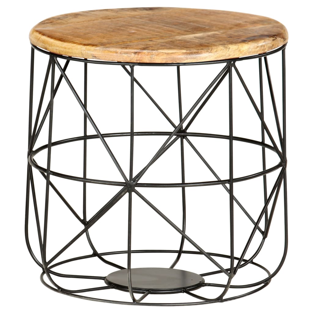 Salontafels 2 st massief mangohout is nu te koop bij PeponiXL, paradijselijk wonen!