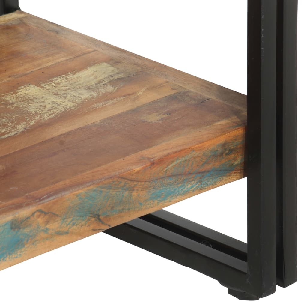 Boekenkast met 5 schappen 60x30x180 cm massief gerecycled hout is nu te koop bij PeponiXL, paradijselijk wonen!