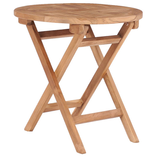 Tuintafel inklapbaar 45 cm massief teakhout is nu te koop bij PeponiXL, paradijselijk wonen!