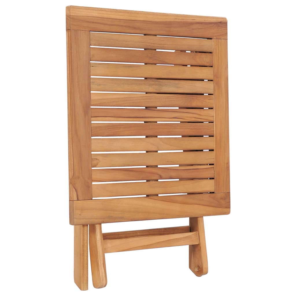 Tuintafel inklapbaar 45x45x45 cm massief teakhout is nu te koop bij PeponiXL, paradijselijk wonen!