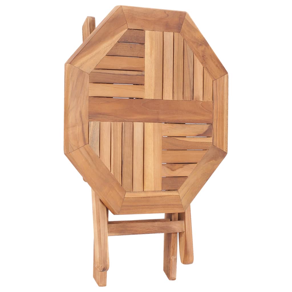 Tuintafel inklapbaar 45x45x45 cm massief teakhout is nu te koop bij PeponiXL, paradijselijk wonen!