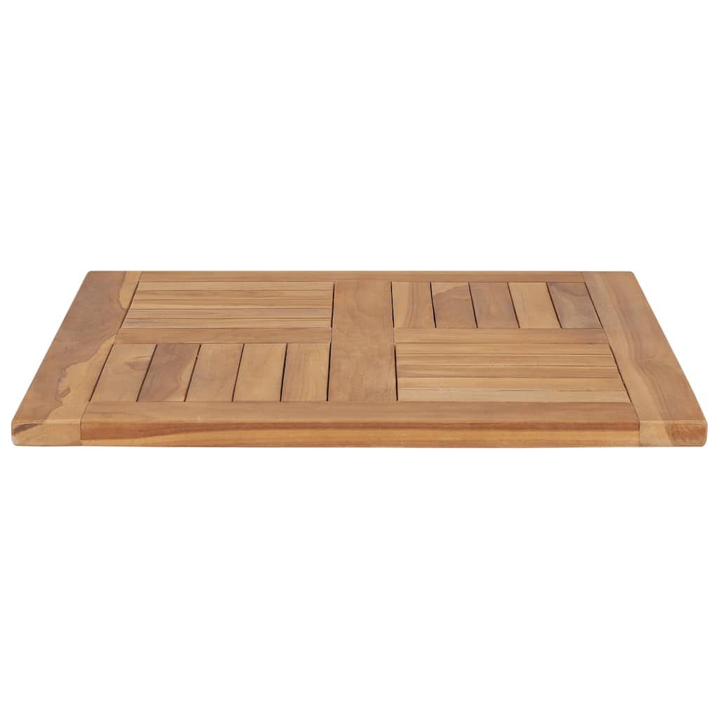 Tafelblad 60x60x2,5 cm massief teakhout is nu te koop bij PeponiXL, paradijselijk wonen!