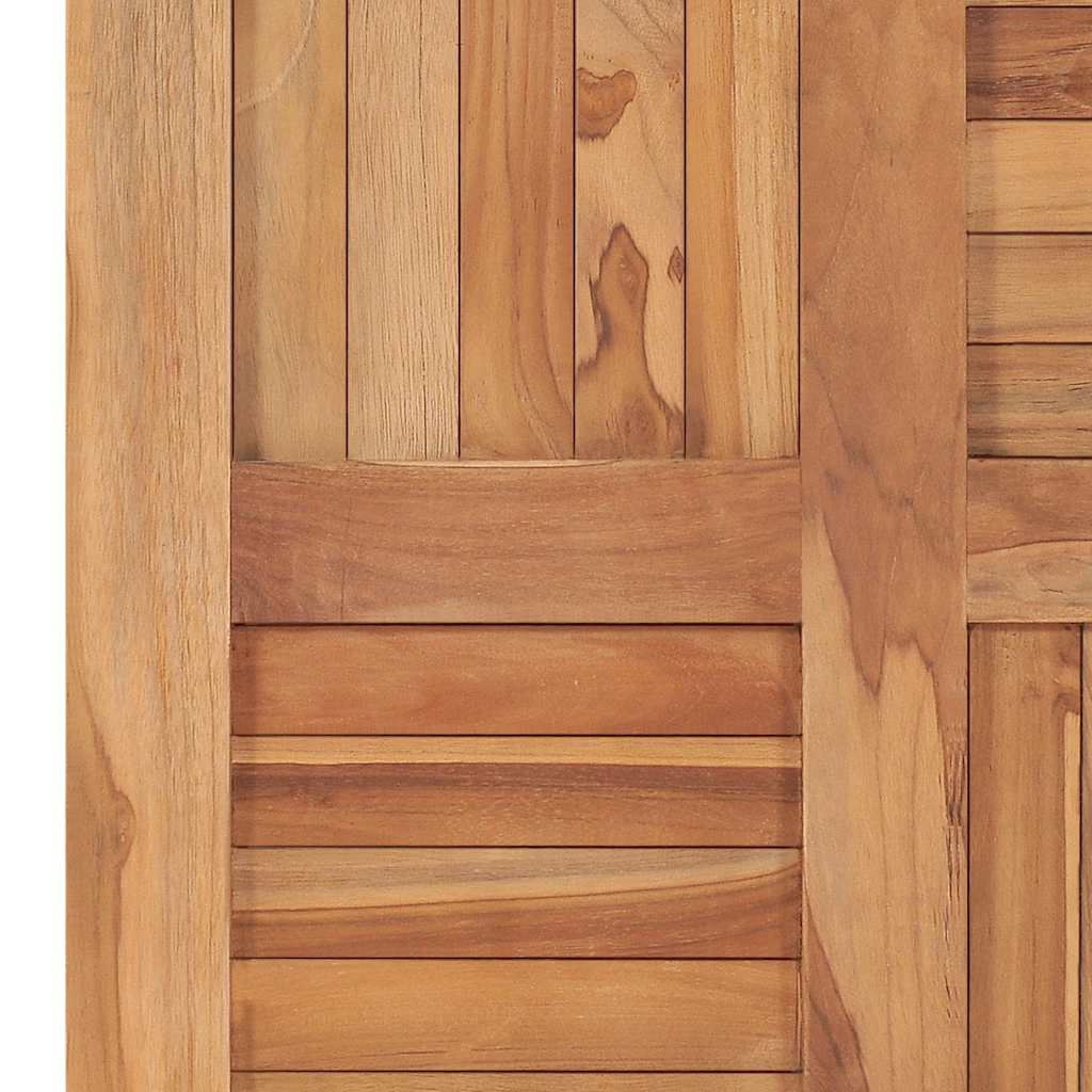 Tafelblad 60x60x2,5 cm massief teakhout is nu te koop bij PeponiXL, paradijselijk wonen!