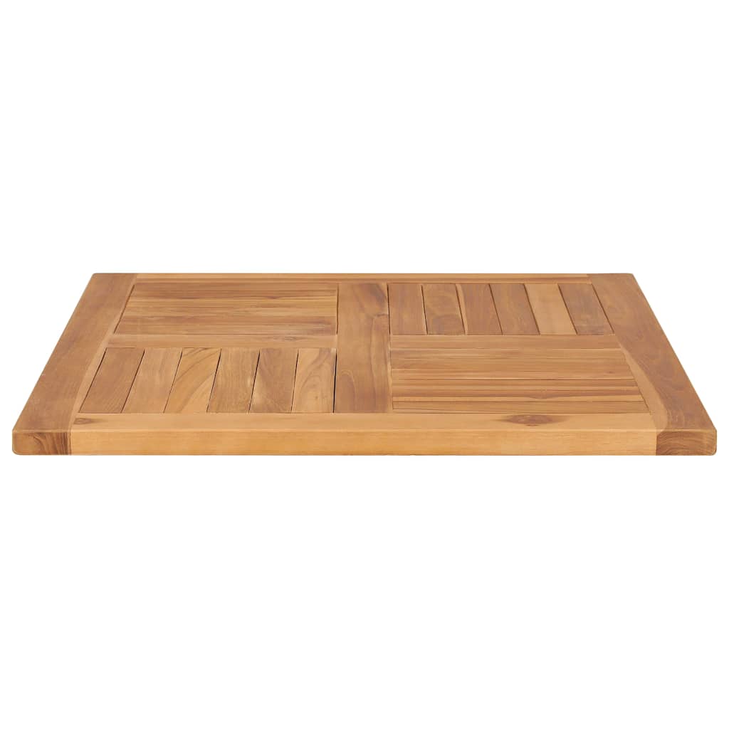 Tafelblad 70x70x2,5 cm massief teakhout is nu te koop bij PeponiXL, paradijselijk wonen!