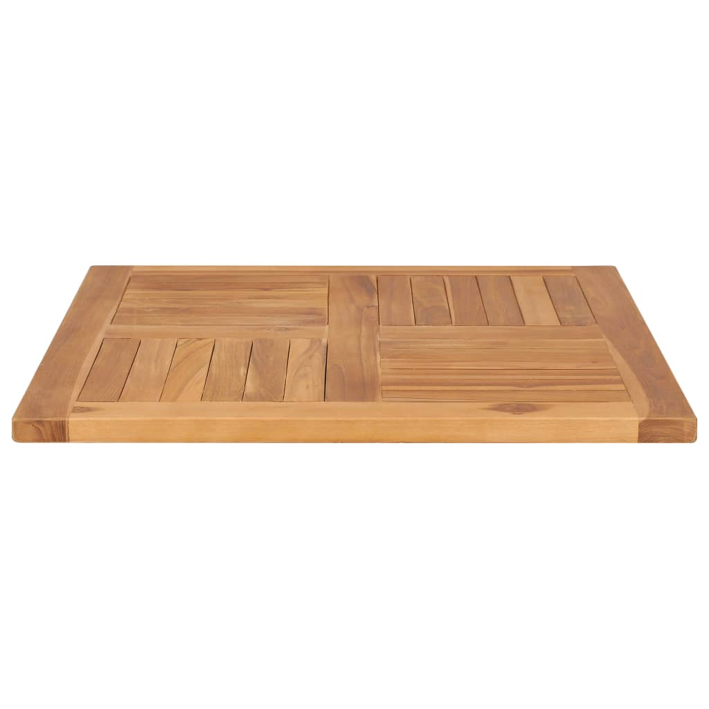 Tafelblad 70x70x2,5 cm massief teakhout is nu te koop bij PeponiXL, paradijselijk wonen!
