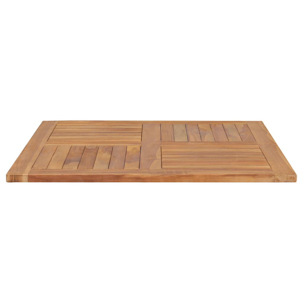 Tafelblad vierkant 90x90x2,5 cm massief teakhout is nu te koop bij PeponiXL, paradijselijk wonen!