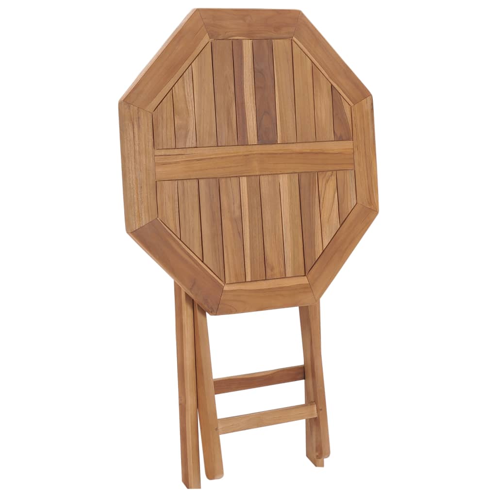 Tuintafel inklapbaar 60x60x75 cm massief teakhout is nu te koop bij PeponiXL, paradijselijk wonen!