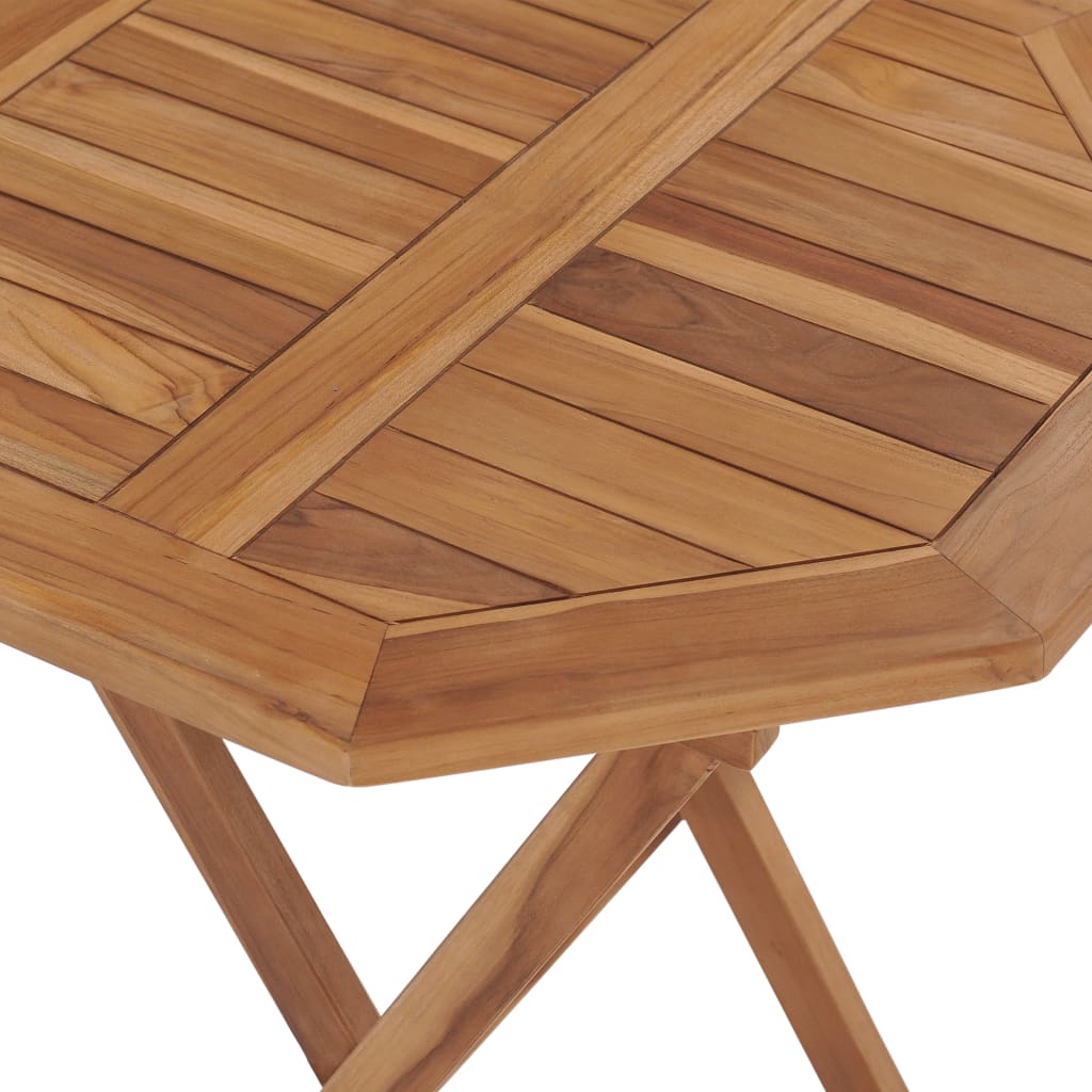 Tuintafel inklapbaar 60x60x75 cm massief teakhout is nu te koop bij PeponiXL, paradijselijk wonen!