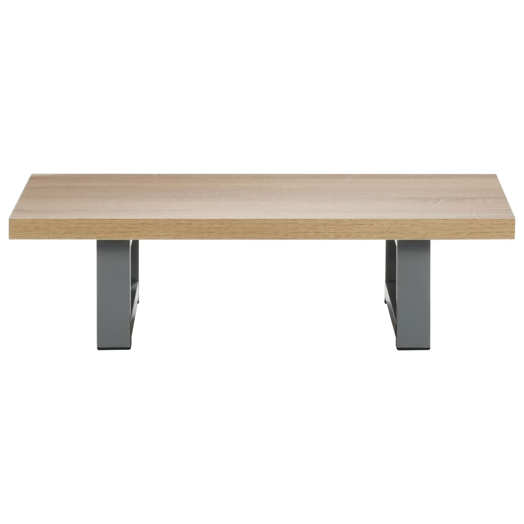 2-delige Badkamermeubelset keramiek eikenkleurig is nu te koop bij PeponiXL, paradijselijk wonen!