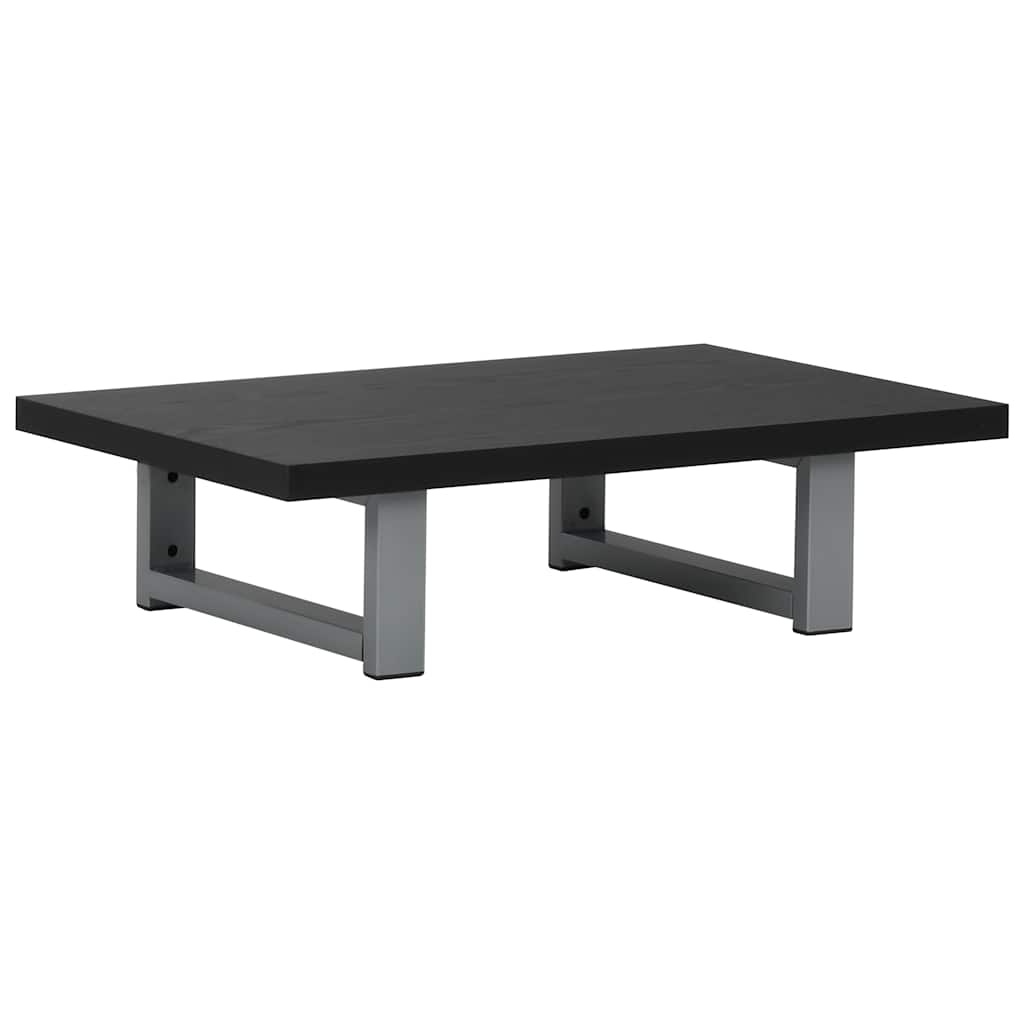 2-delige Badkamermeubelset keramiek zwart is nu te koop bij PeponiXL, paradijselijk wonen!