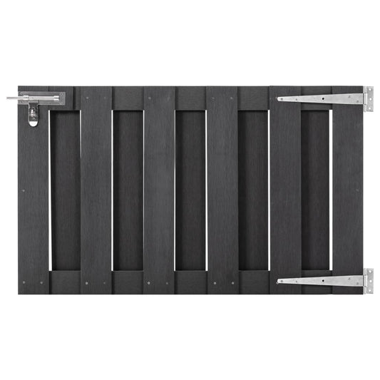 Poort 100x60 cm HKC grijs is nu te koop bij PeponiXL, paradijselijk wonen!