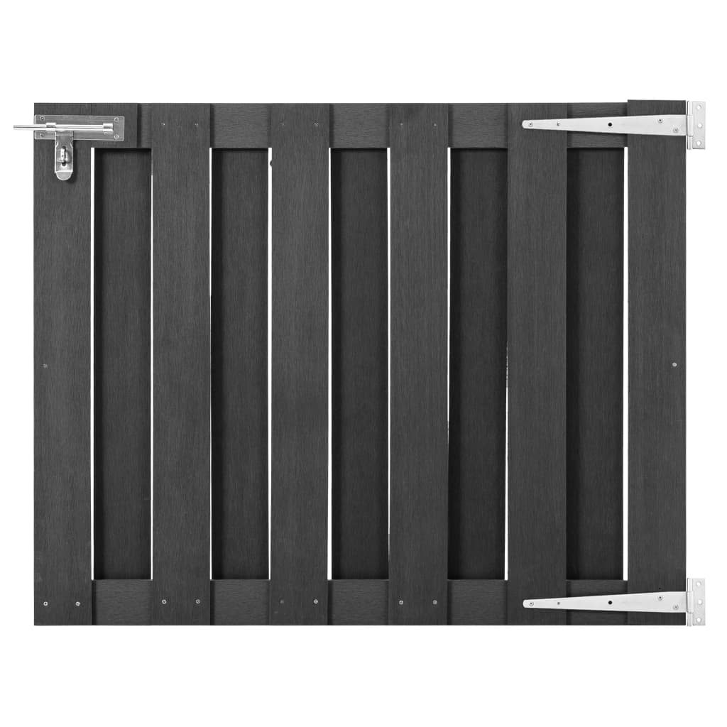Poort 100x80 cm HKC grijs is nu te koop bij PeponiXL, paradijselijk wonen!
