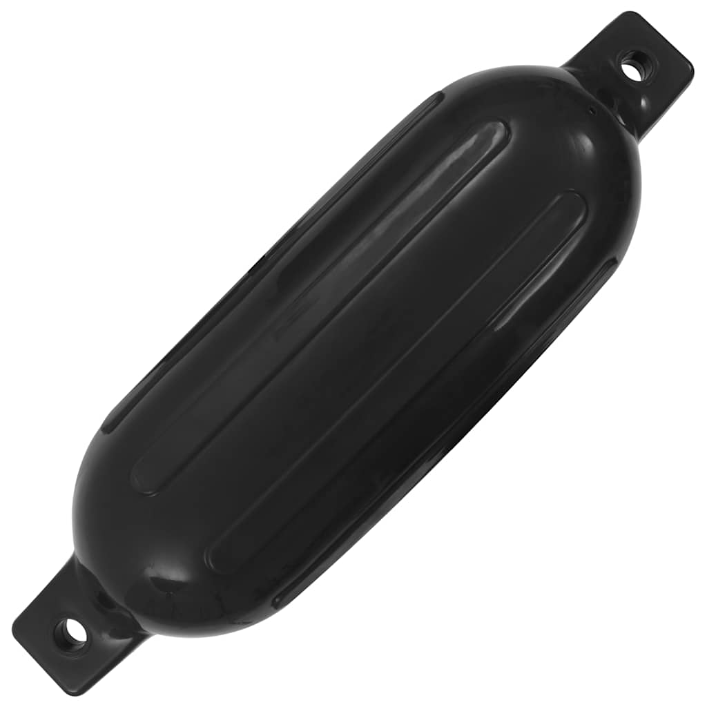 Bootstootkussens 4 st 58,5x16,5 cm PVC zwart is nu te koop bij PeponiXL, paradijselijk wonen!