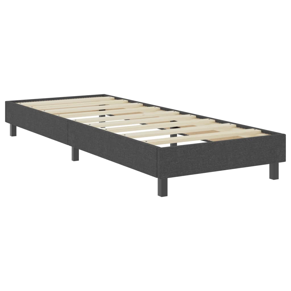 Boxspringframe stof grijs 80x200 cm is nu te koop bij PeponiXL, paradijselijk wonen!