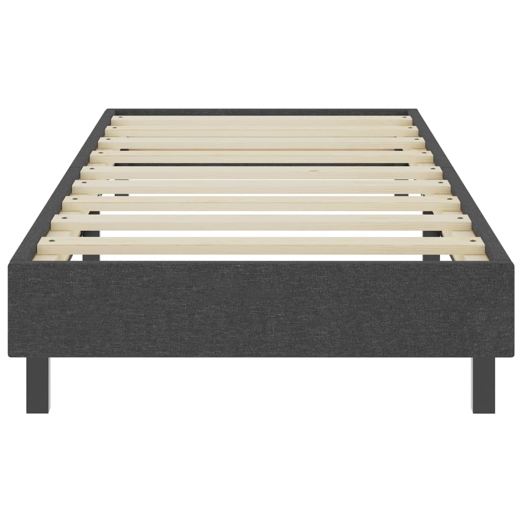 Boxspringframe stof grijs 80x200 cm is nu te koop bij PeponiXL, paradijselijk wonen!