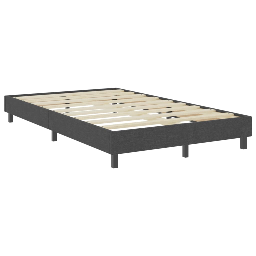 Boxspringframe stof grijs 120x200 cm is nu te koop bij PeponiXL, paradijselijk wonen!