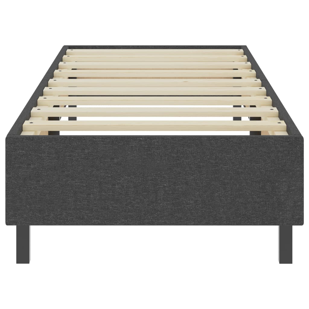 Boxspringframe stof grijs 100x200 cm is nu te koop bij PeponiXL, paradijselijk wonen!
