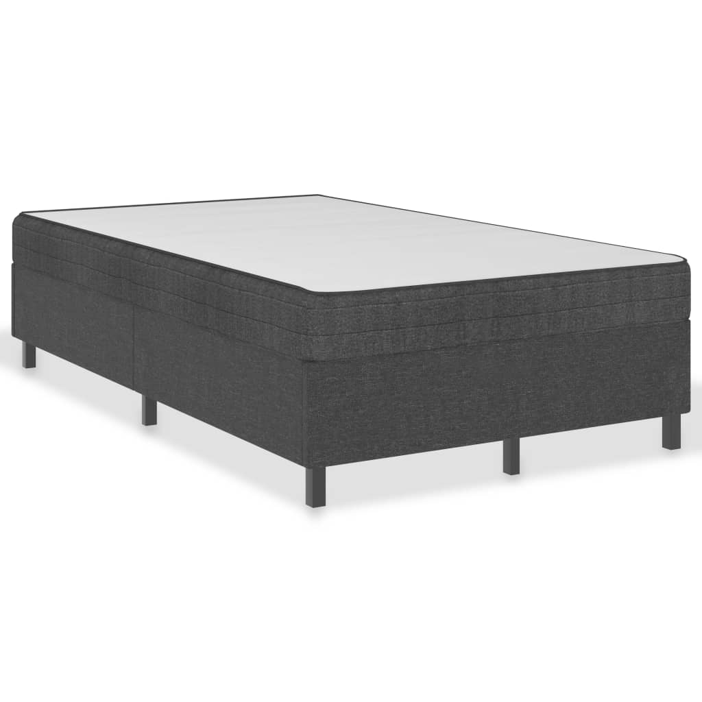 Boxspringframe stof grijs 120x200 cm is nu te koop bij PeponiXL, paradijselijk wonen!