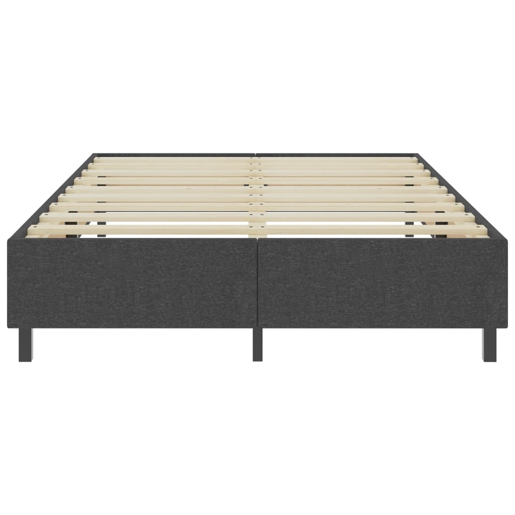 Boxspringframe stof grijs 140x200 cm is nu te koop bij PeponiXL, paradijselijk wonen!