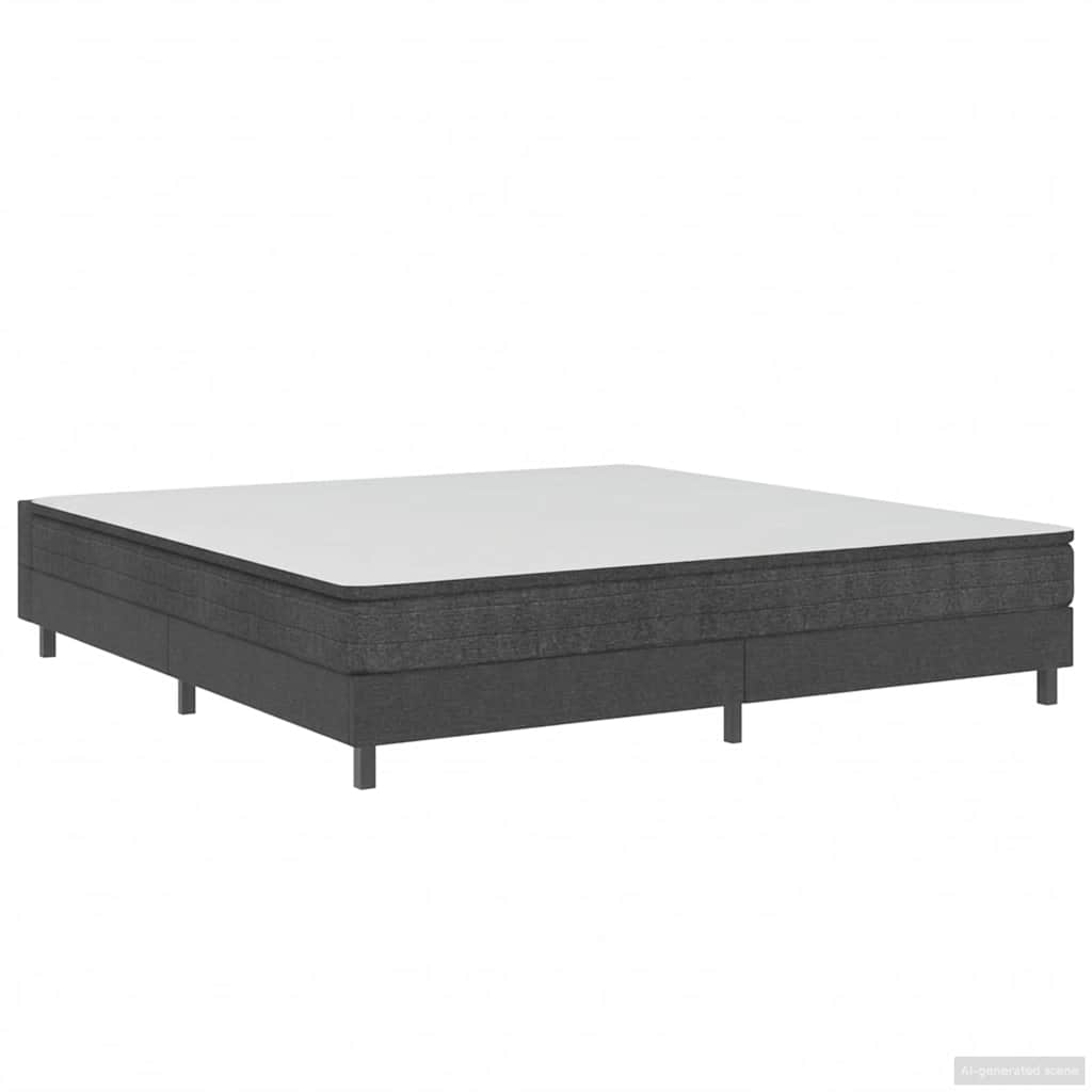 Boxspringframe stof grijs 180x200 cm is nu te koop bij PeponiXL, paradijselijk wonen!