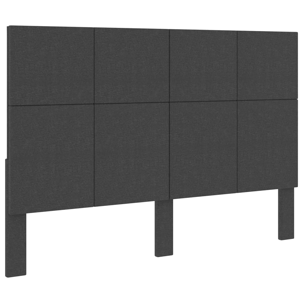 Hoofdbord 160x200 cm stof donkergrijs is nu te koop bij PeponiXL, paradijselijk wonen!