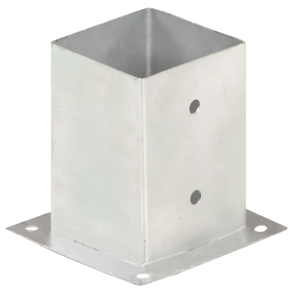 Paalankers 4 st 101 mm gegalvaniseerd metaal is nu te koop bij PeponiXL, paradijselijk wonen!