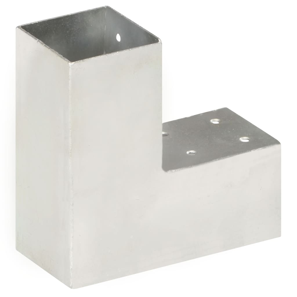 Paalverbinding L-vorm 71x71 mm gegalvaniseerd metaal is nu te koop bij PeponiXL, paradijselijk wonen!