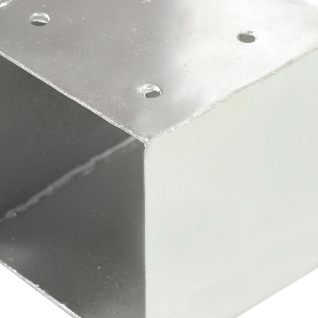 Paalverbindingen 4 st T-vorm 71x71 mm gegalvaniseerd metaal is nu te koop bij PeponiXL, paradijselijk wonen!