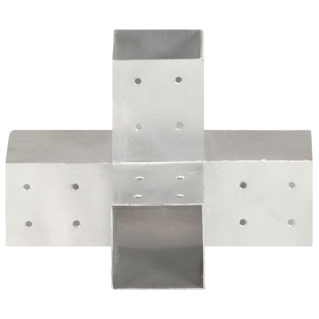 Paalverbinding X-vorm 81x81 mm gegalvaniseerd metaal is nu te koop bij PeponiXL, paradijselijk wonen!