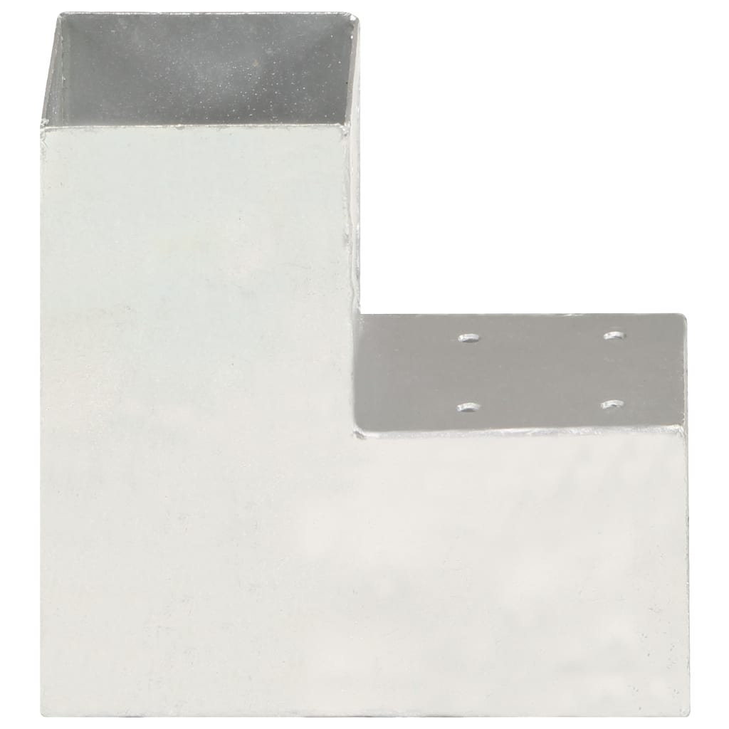 Paalverbinding L-vorm 91x91 mm gegalvaniseerd metaal is nu te koop bij PeponiXL, paradijselijk wonen!